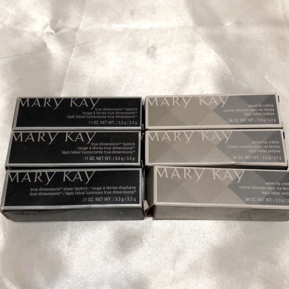 New Mary Kay Lipstick lot (6pcs)